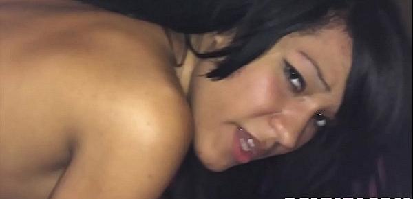 Latina Tess Morgan gets fucked POV